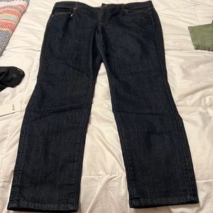 Woman’s Loft Jean. Modern Skinny. Size is 32/14. Darker wash.